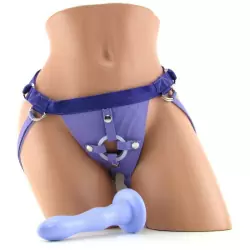 Страпон Silicone Fantasy - Purple