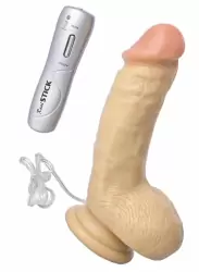 Реалистичный фаллоимитатор с мошонкой TOYFA RealStick #109 - телесный