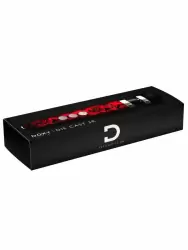 Мощный вибратор Doxy Die Cast 3R, 28 см, силикон, принт Розы