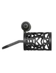 Эрекционная сетка с вибрацией Thick Dick Silicone Vibrating Cage – черный