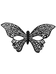 Маска нитяная TOYFA Theatre «Бабочка» – черный