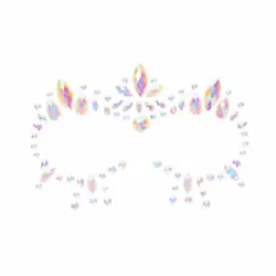 Декоративное украшение (камни) на клеевой основе Body Jewelry Stickers - Face - Glow in the Dark - O