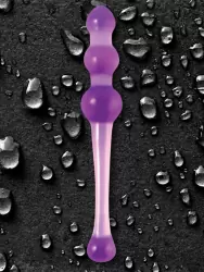 Большой стимулятор для вагинальных мышц Crystal Kegel - Purple