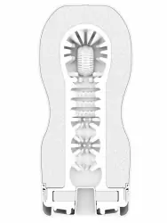 Нереалистичный мастурбатор Tenga Original Vacuum Cup Gentle, 15,5 см, ТПЭ, белый