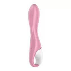 Надувающийся вибратор Air Pump Vibrator 2, технология Air Pump, 12 режимов, розовый