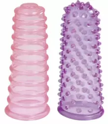 Насадки на палец из пвх: набор из двух штук Me You Us Lust Fingers Sleeves