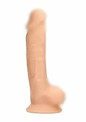 Фаллоимитатор Silicone Dildo With Balls - 17,8 см. 