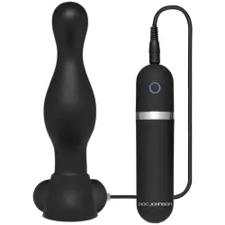 Анальный стимулятор The Delight с вибрацией – черный	