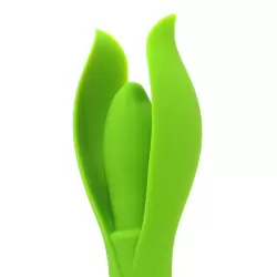 Вибромассажер с лепестками Lust by Jopen L6 – зеленый