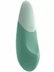 Стимулятор клитора Womanizer Vibe, 10 скоростей, технология UltraWave Vibration, цвет шалфей