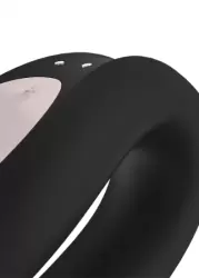 Парный вибратор Satisfyer Double Joy с возможностью управления через приложение (черный)