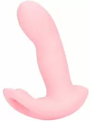 Вибратор Shots Toys Wearable Fingering Motion, 10 режимов, с пультом управления, розовый