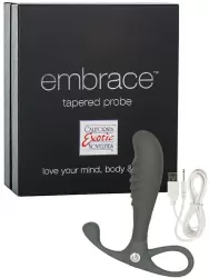 Стимулятор простаты Embrace Tapered Probe перезаряжаемый – серый