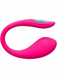 Интерактивное виброяйцо Lovense Lush Mini, управление со смартфона, с LED-подсветкой, силикон