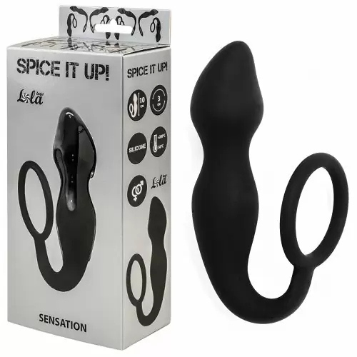 Анальная пробка Spice it up Sensation Black