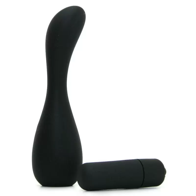 Анальный стимулятор Vibrating Smoothy с вибрацией – черный