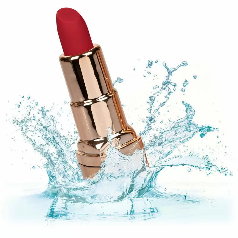Мини-вибратор Hide & Play Rechargeable Lipstick, в форме губной помады, 8,2 см, красный