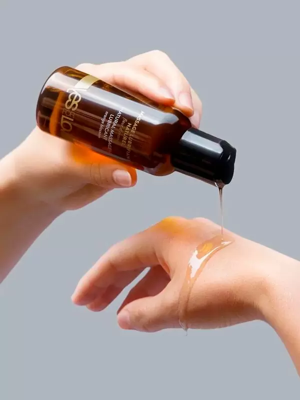 Массажная смазка YESforLOV Natural Lubricant Orange Blossom с органическими маслами, 100 мл