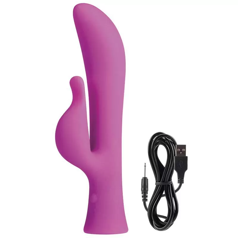 Вибромассажер G-точки Envy Six со стимулятором клитора – розовый