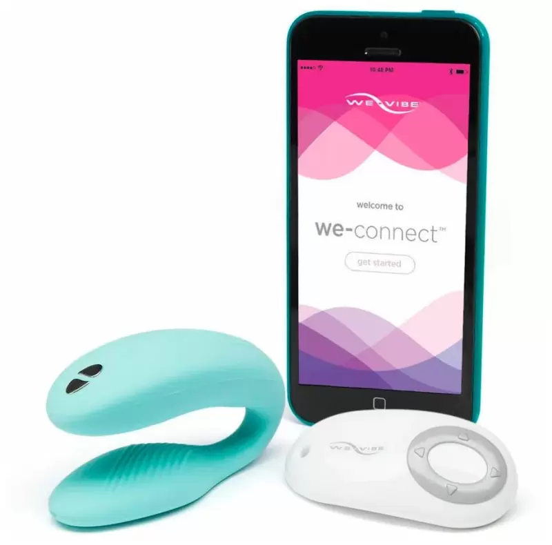 Вибратор для пар We-Vibe Sync (голубой)