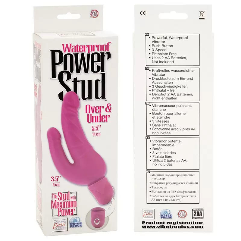 Вибромассажер Power Stud Over & Under Dong