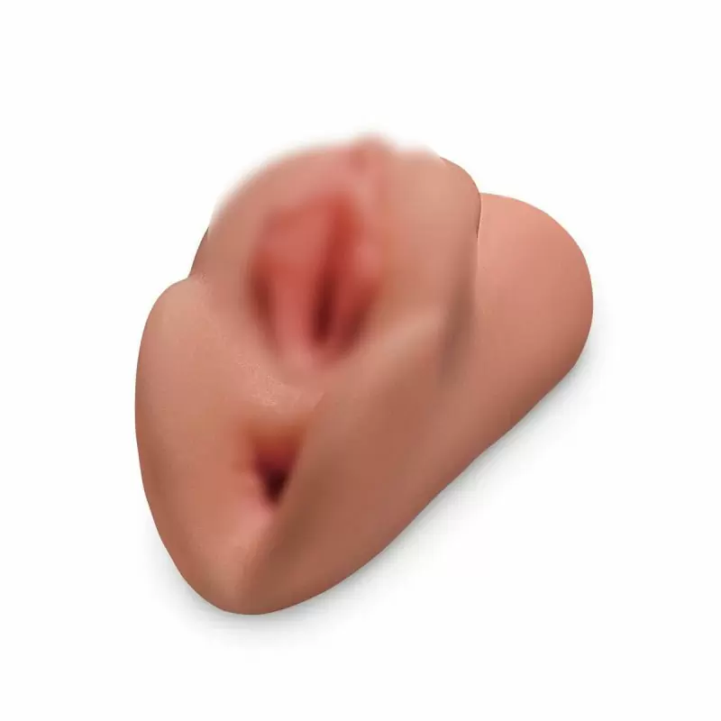 Мастурбатор в форме вагины и ануса PDX Plus Perfect Pussy Double Stroker Tan