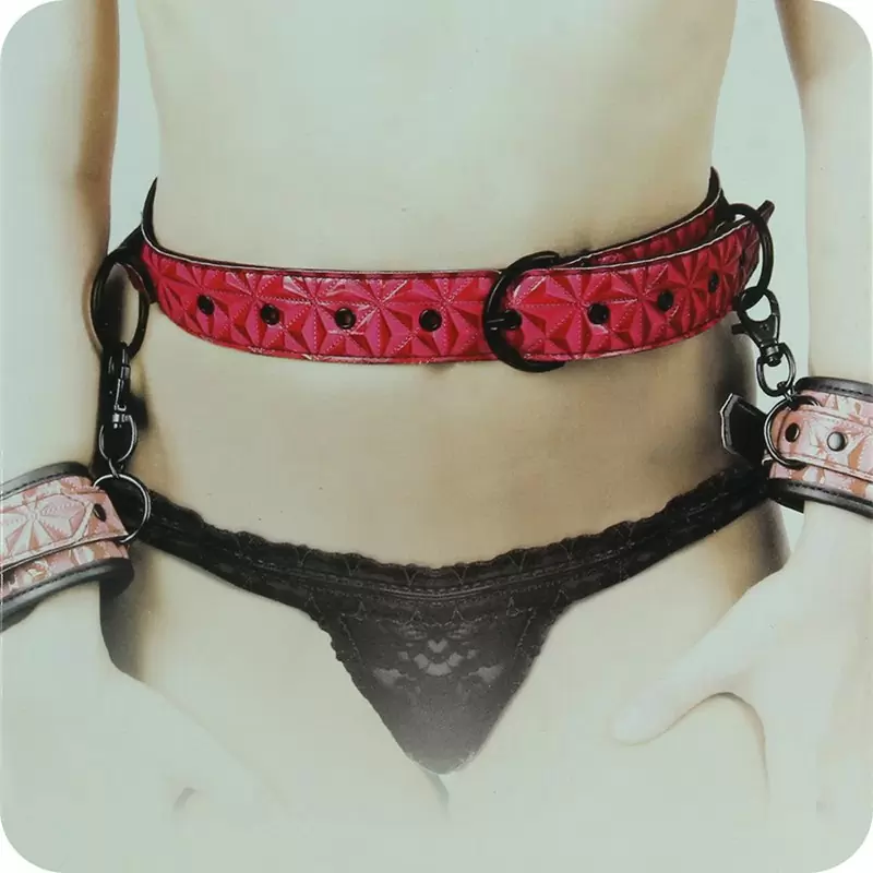 Ремень на пояс Sinful Restraint Belt – розовый, L/XL