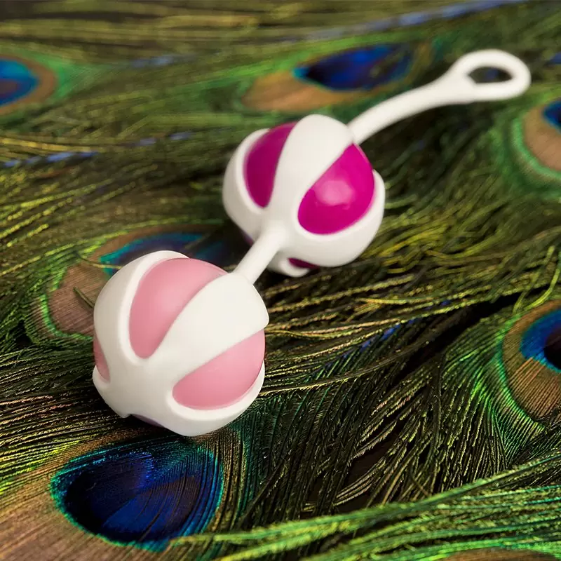 Гладкие вагинальные шарики Geisha Balls – розовый
