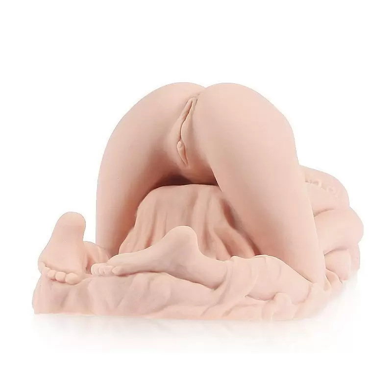 Шикарная мини секс кукла Valentina+ с тремя отверстиями и вибрацией  – телесный