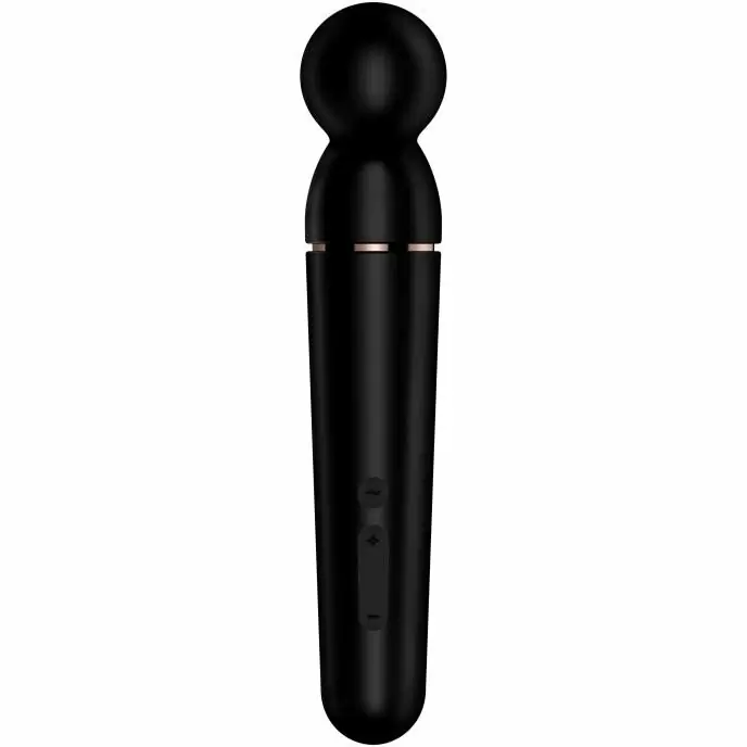 Элегантный вибратор Satisfyer Planet Wand-er, 22 см, силикон, черный