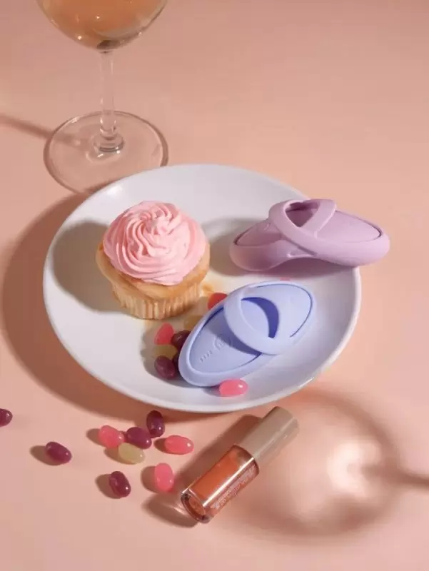 Мини-вибратор на пальцы Svakom Echo 2 с функцией нагрева, 5 режимов, 5 скоростей, дистанционное управление, функция блокировки, розовый