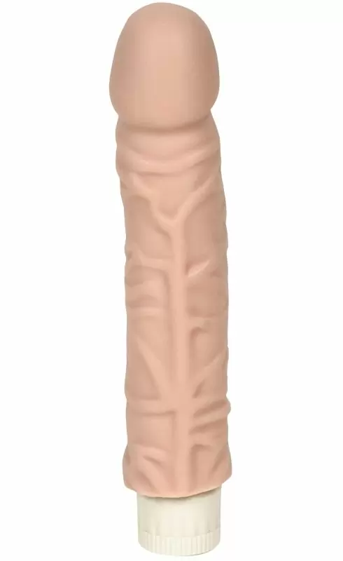 Вибратор с насадкой Quivering Cock - 7