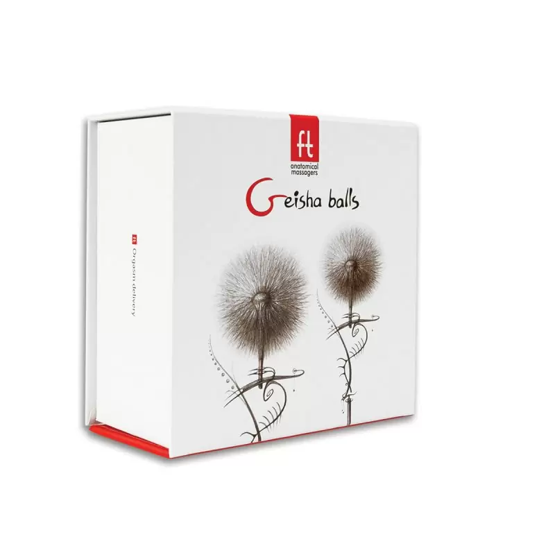 Гладкие вагинальные шарики Geisha Balls – розовый