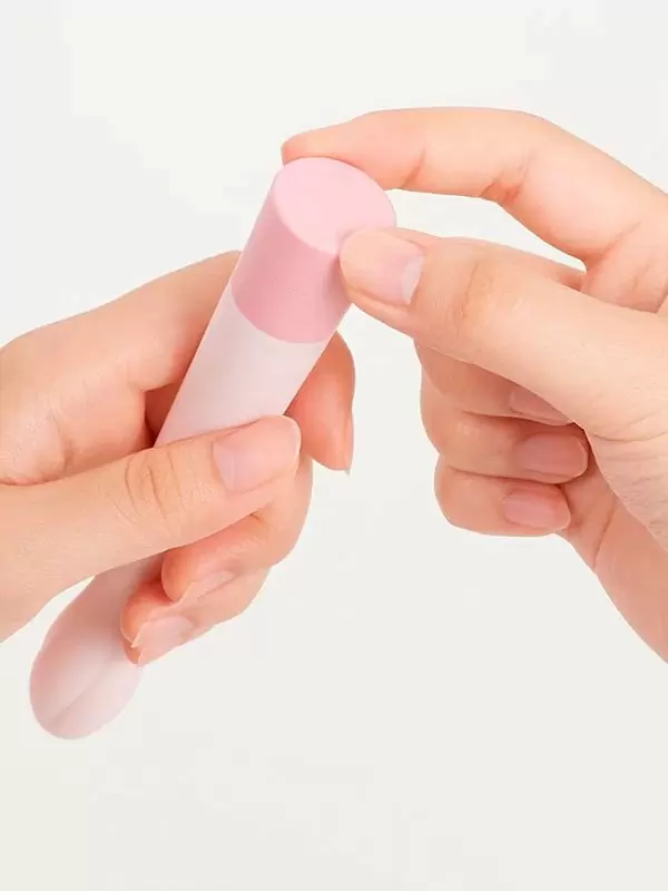 Изящный вибратор Iroha koharu Hinatsubomi, 16 см, силикон, в форме бутона, персиковый | Он и Она 18+