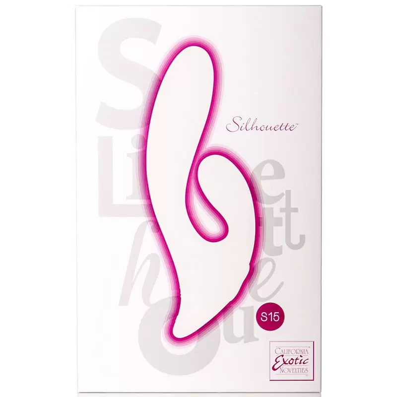 Вибромассажер со стимулятором клитора Silhouette S15 перезаряжаемый – розовый
