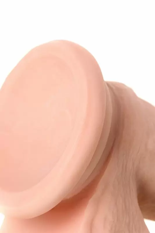 Реалистичный фаллоимитатор TOYFA RealStick Elite с вибрацией - телесный