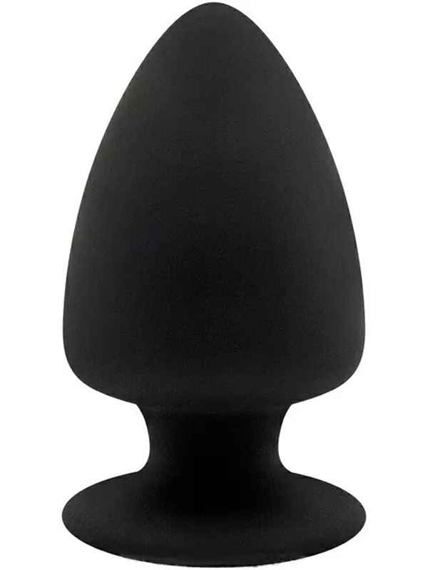 Анальная пробка SILEXD Plug Model 1, 13 см, силикон, черный