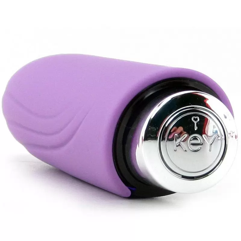 Дизайнерский мини массажер с насадкой Nyx - Lavender