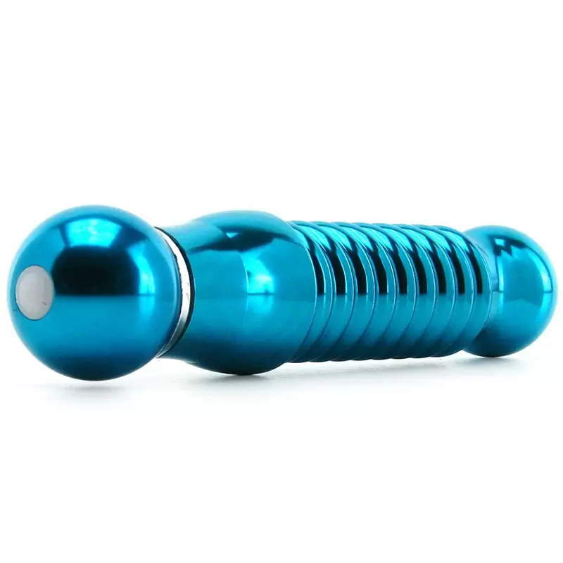 Вибромассажер Pure Aluminium Medium Blue – синий