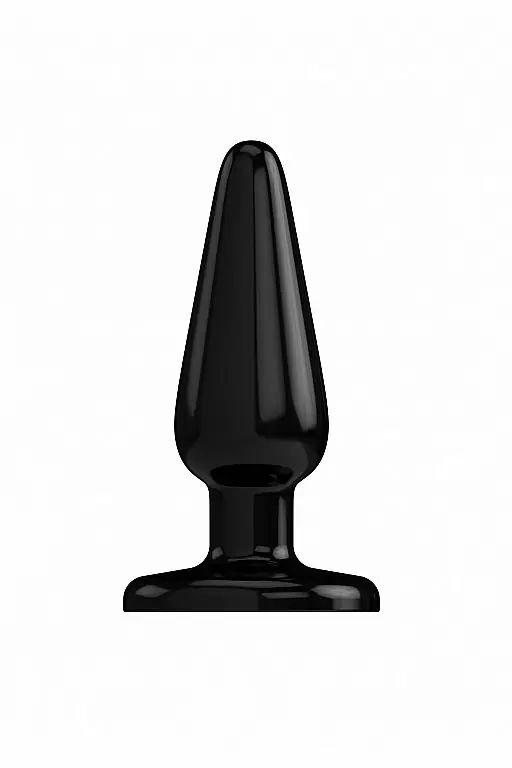 Анальная пробка Basic - 3 Inch черная