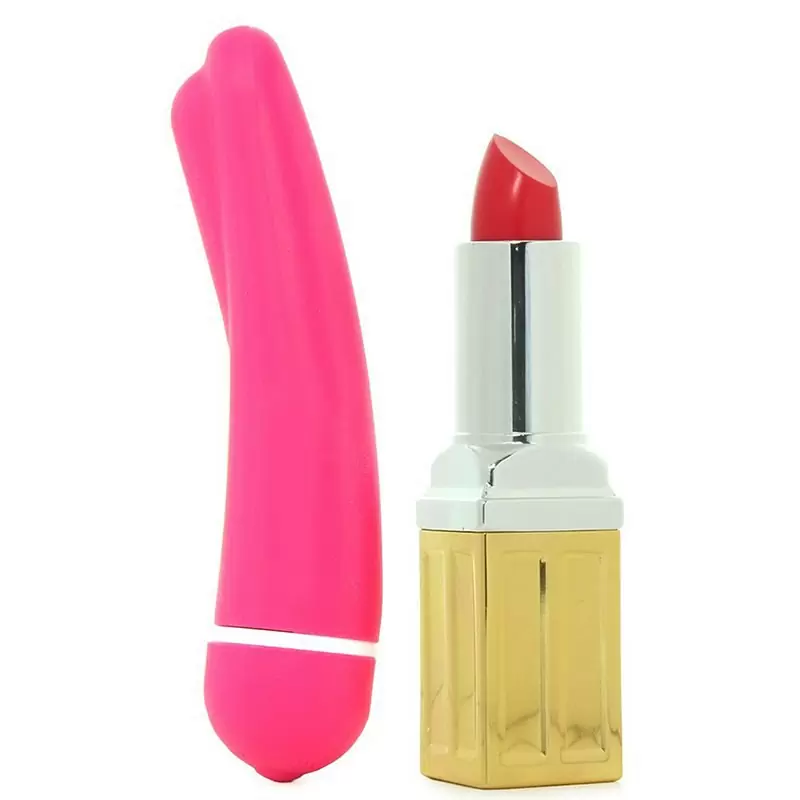 Компактный вибромассажер Intro 1 Mini Travel  –  розовый	