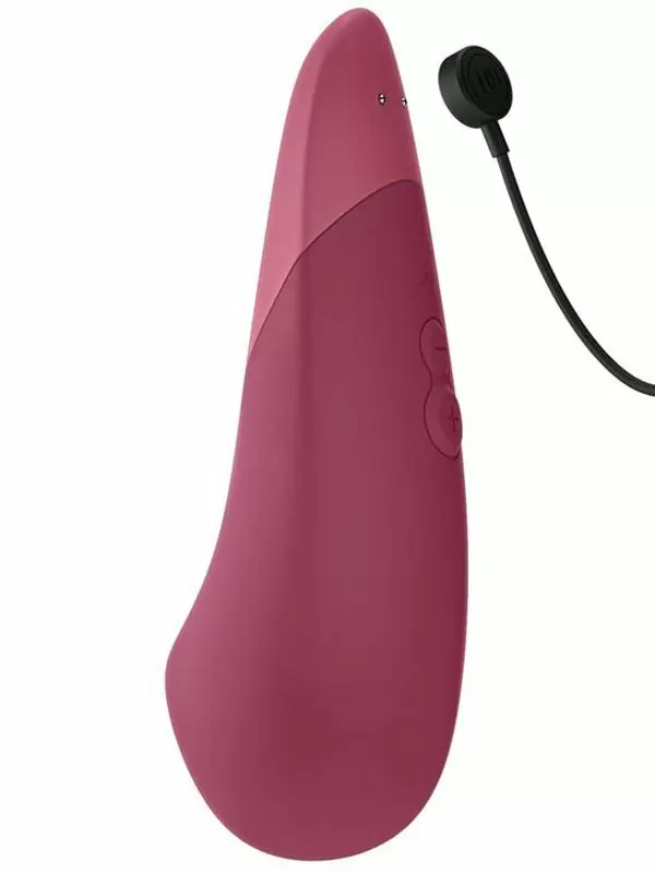 Стимулятор клитора Womanizer Vibe, 10 скоростей, технология UltraWave Vibration,  темно-розовый