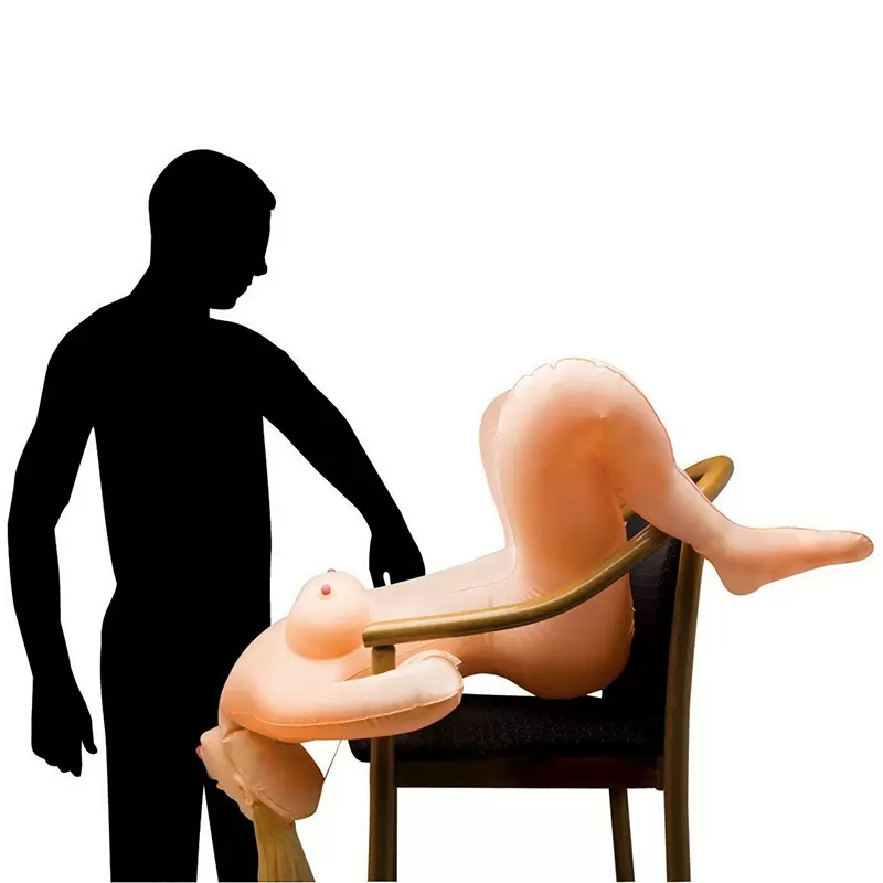 Реалистичная кукла Kaydens Deep Throat надувная с вибрацией