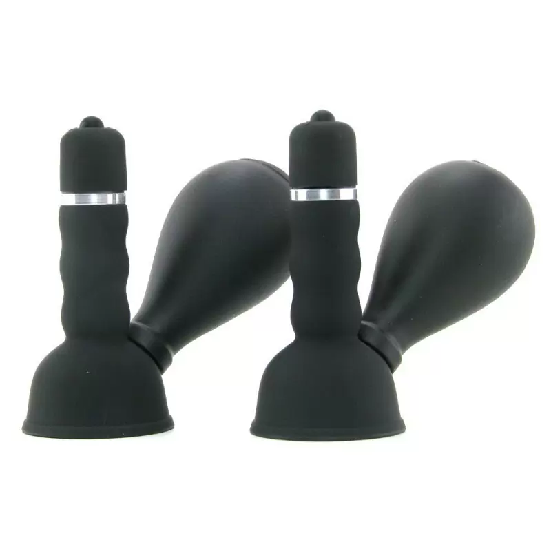 Помпы на соски Fetish Fantasy с вибрацией