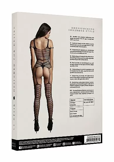 Кетсьюит (боди-комбинезон) Shredded Bodystocking