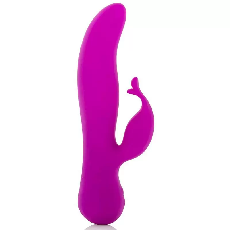 Вибромассажер Vanity Vr17 со стимулятором клитора в форме губок – фиолетовый