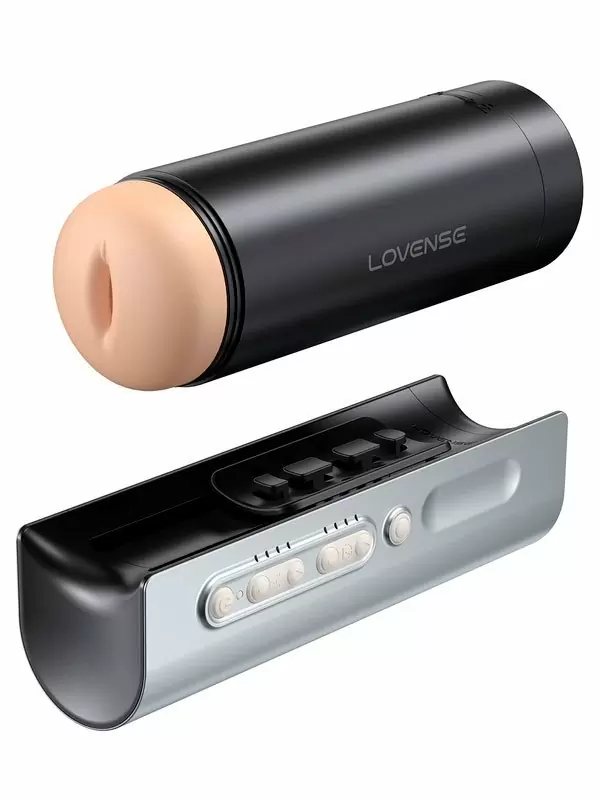 Автоматический мастурбатор Lovense Solace Pro, управление через приложение, 23 см, черный