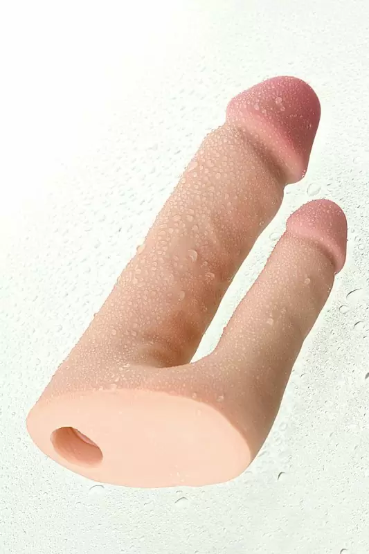 Страпон для двойной стимуляции TOYFA RealStick Elite – телесный