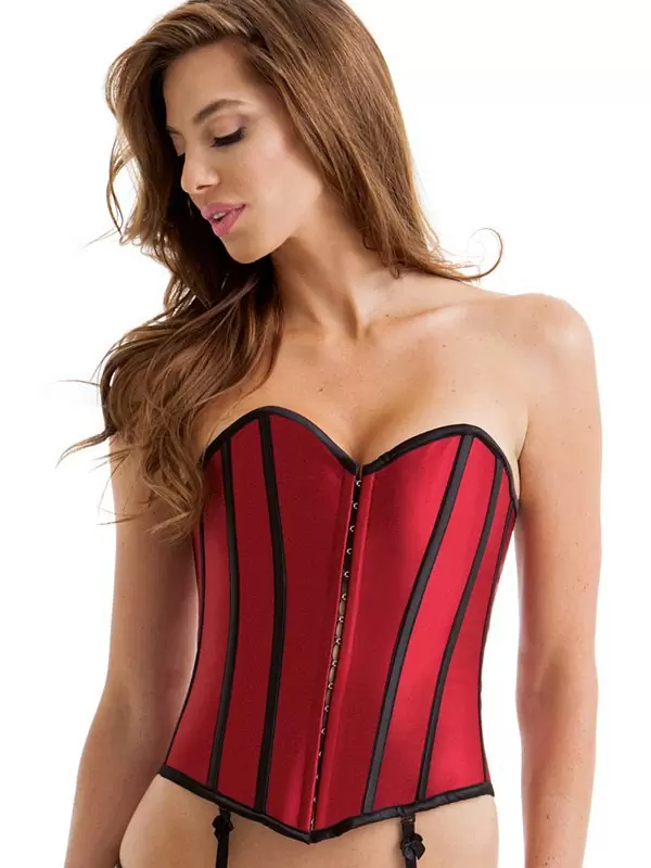 Корсет Satin Heart Corset – красный, XL
