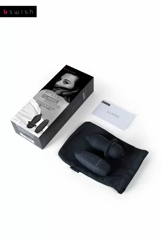 Анальный стимулятор Bfilled Classic. Черный